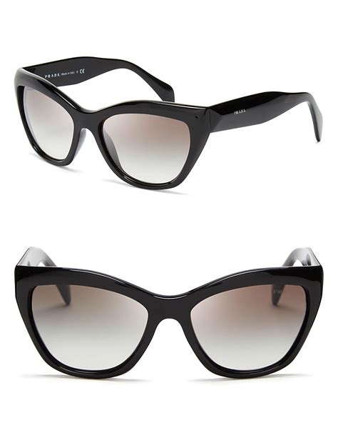 are all prada sunglasses polarized|Prada 56mm cat eye sunglasses.